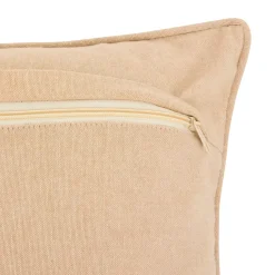Cuscino natalizio rettangolare (59 x 39 cm) Auto di Babbo Natale Rosso e beige