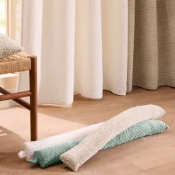 Clearance Cuscino paraspifferi flanella (80 x 10 cm) Flanela Cuscini Antispifferi E Blocca Porta