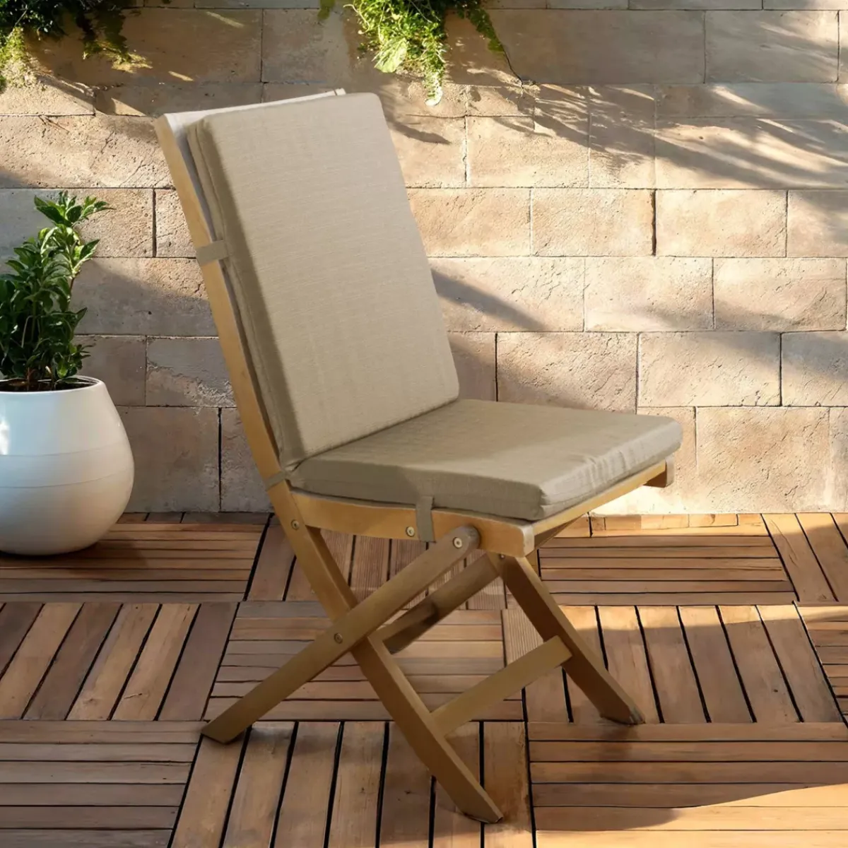 Clearance Cuscino per sedia da esterno con schienale (90 x 40 cm) Sunset Cuscini Per Sedie E Poltrone|Accessori E Cuscini