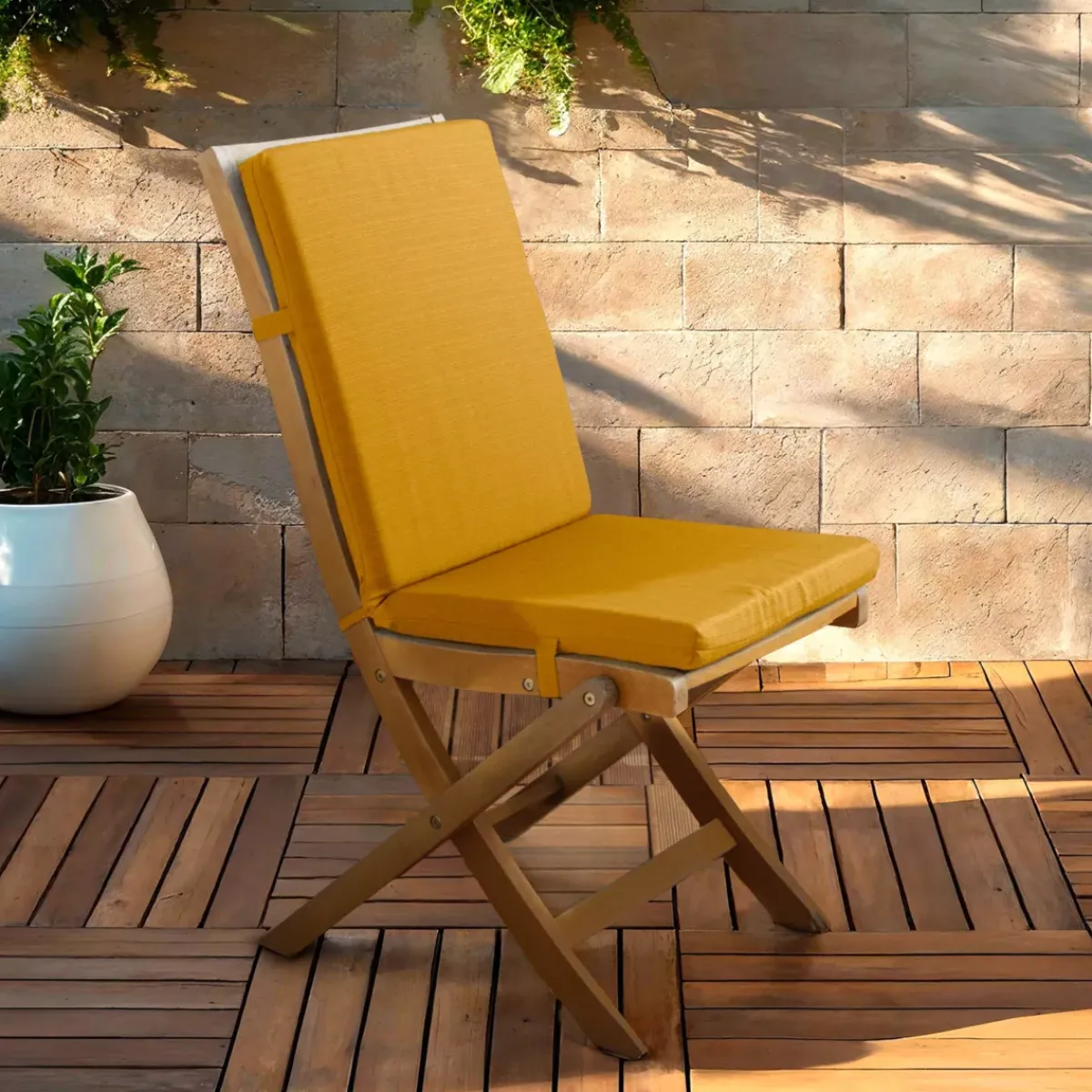 New Cuscino per sedia da esterno con schienale (90 x 40 cm) Sunset Cuscini Per Sedie E Poltrone|Accessori E Cuscini