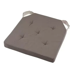 Best Cuscino per sedia quadrato con chiusura a strappo (38 x 38 cm) Duo Cuscini Per Sedia