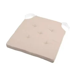 Clearance Cuscino per sedia quadrato con chiusura a strappo (38 x 38 cm) Duo Cuscini Per Sedia