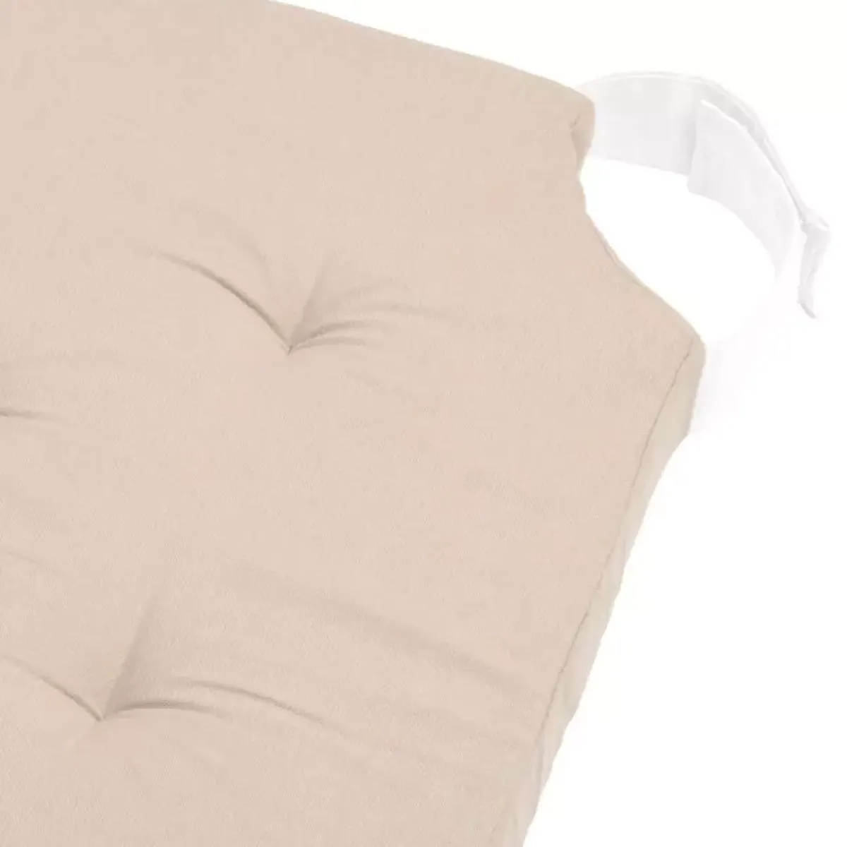 Clearance Cuscino per sedia quadrato con chiusura a strappo (38 x 38 cm) Duo Cuscini Per Sedia
