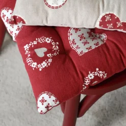 Online Cuscino per sedia quadrato in cotone (40 x 40 cm) Ornon Cuscini Per Sedia
