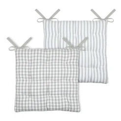 Best Cuscino per sedia quadrato in cotone (40 x 40 cm) Bardot Cuscini Per Sedia