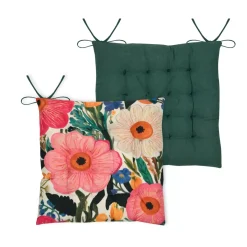Best Cuscino per sedia quadrato in cotone (38 x 38 cm) Betty Cuscini Per Sedia