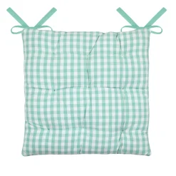 New Cuscino per sedia quadrato in cotone (40 x 40 cm) Bardot Cuscini Per Sedia