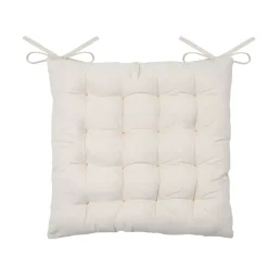 New Cuscino per sedia quadrato in cotone (40 x 40 cm) Mekong Cuscini Per Sedia