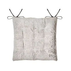 Online Cuscino per sedia quadrato in pelliccia sintetica (40 x 40 cm) Asgard Tortora Cuscini Per Sedia