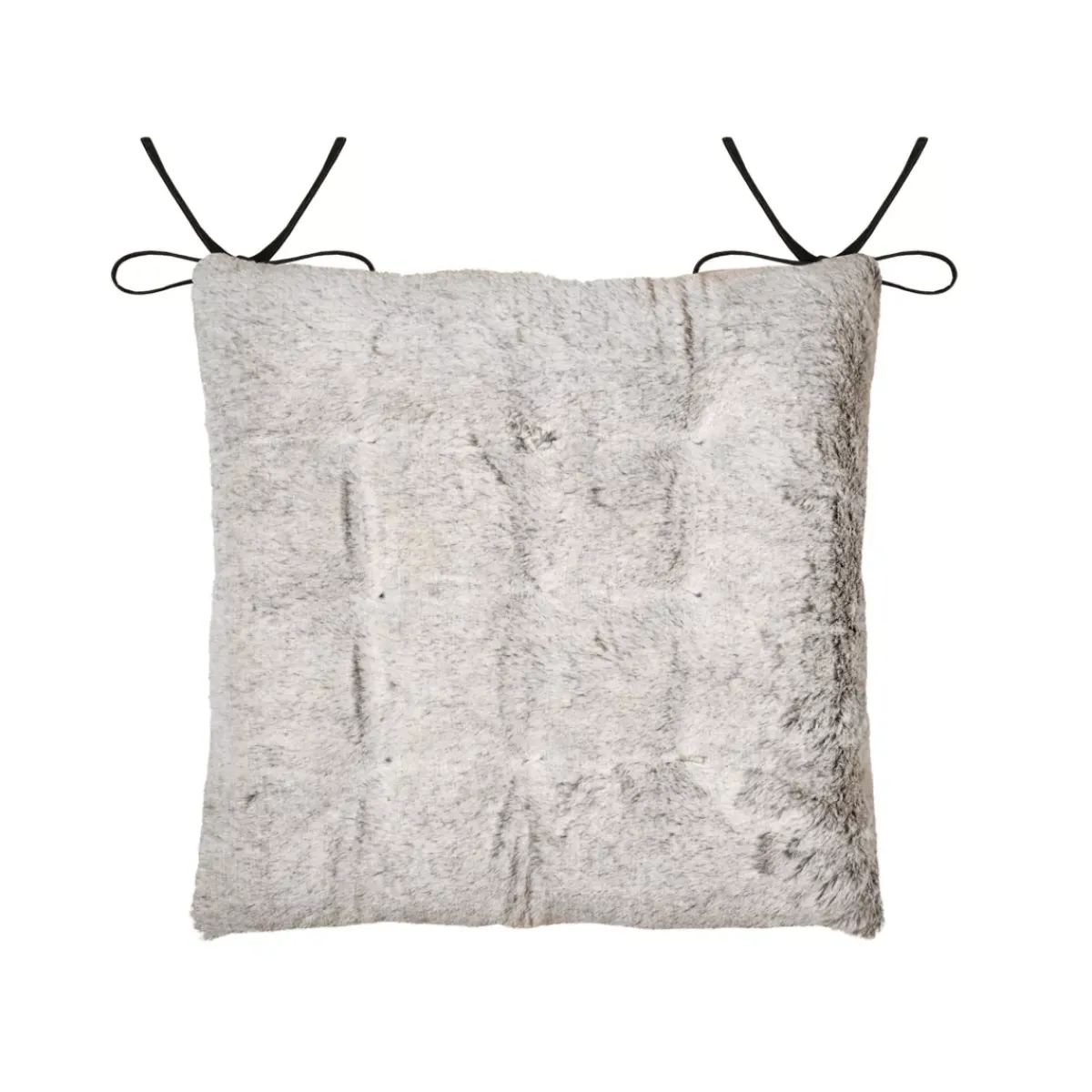 Online Cuscino per sedia quadrato in pelliccia sintetica (40 x 40 cm) Asgard Tortora Cuscini Per Sedia