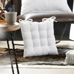 Clearance Cuscino per sedia quadrato in velluto (38 x 38 cm) Dandy Cuscini Per Sedia