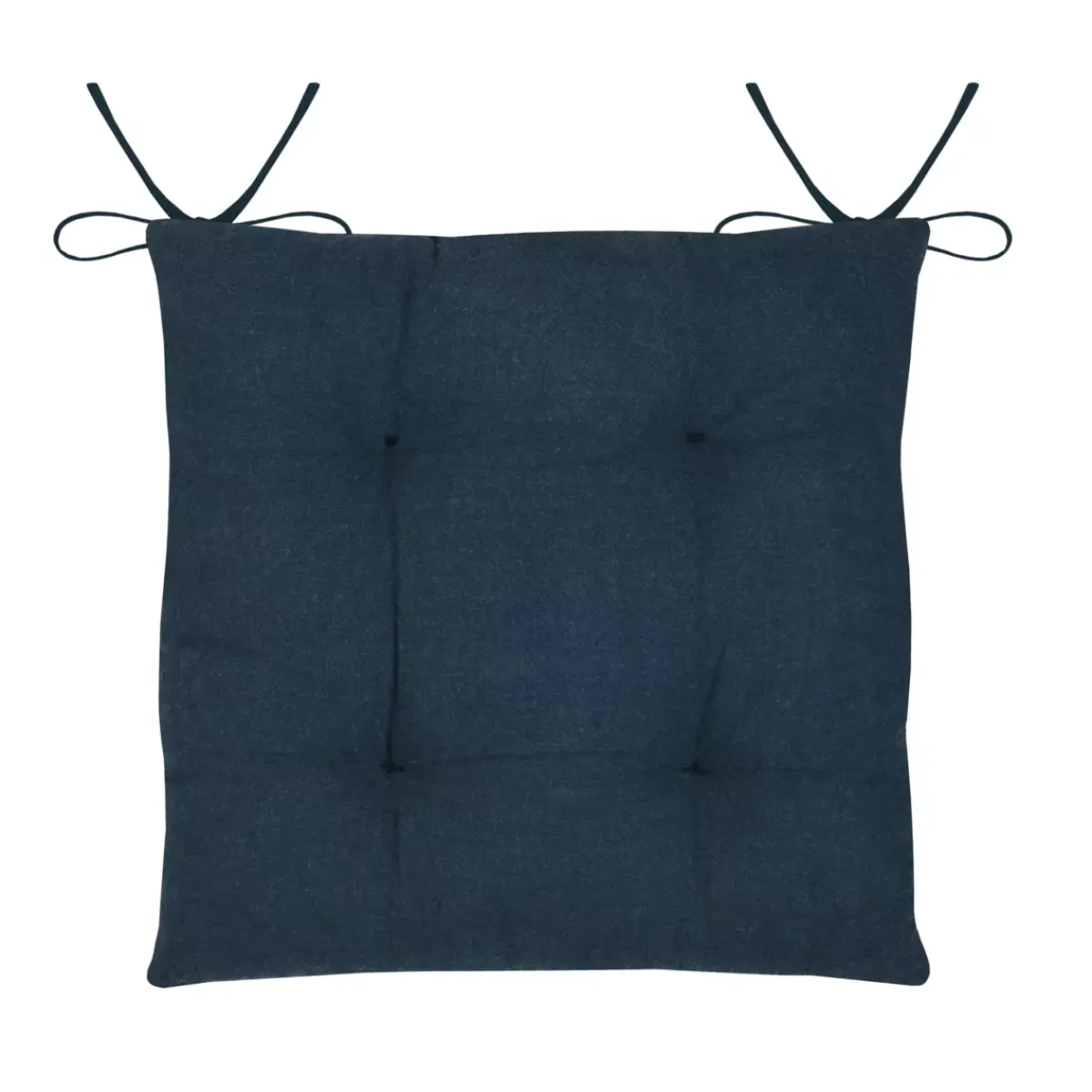 New Cuscino per sedia quadrato in cotone (38x38 cm) Bordemer Cuscini Per Sedia