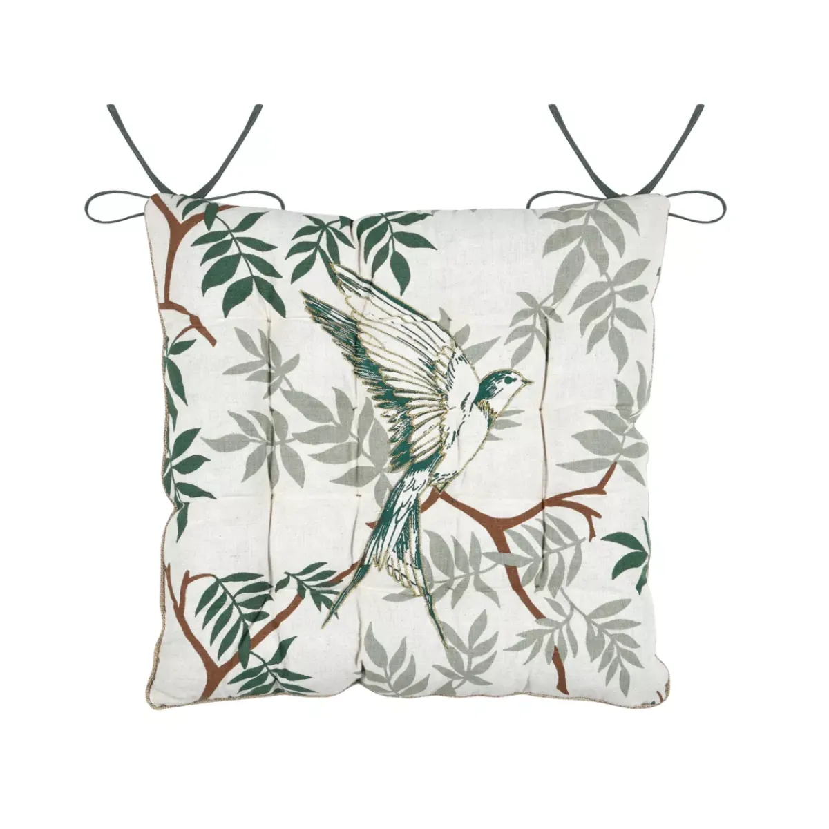 Best Cuscino per sedia quadrato in cotone (38 x 38 cm) Botanys Cuscini Per Sedia