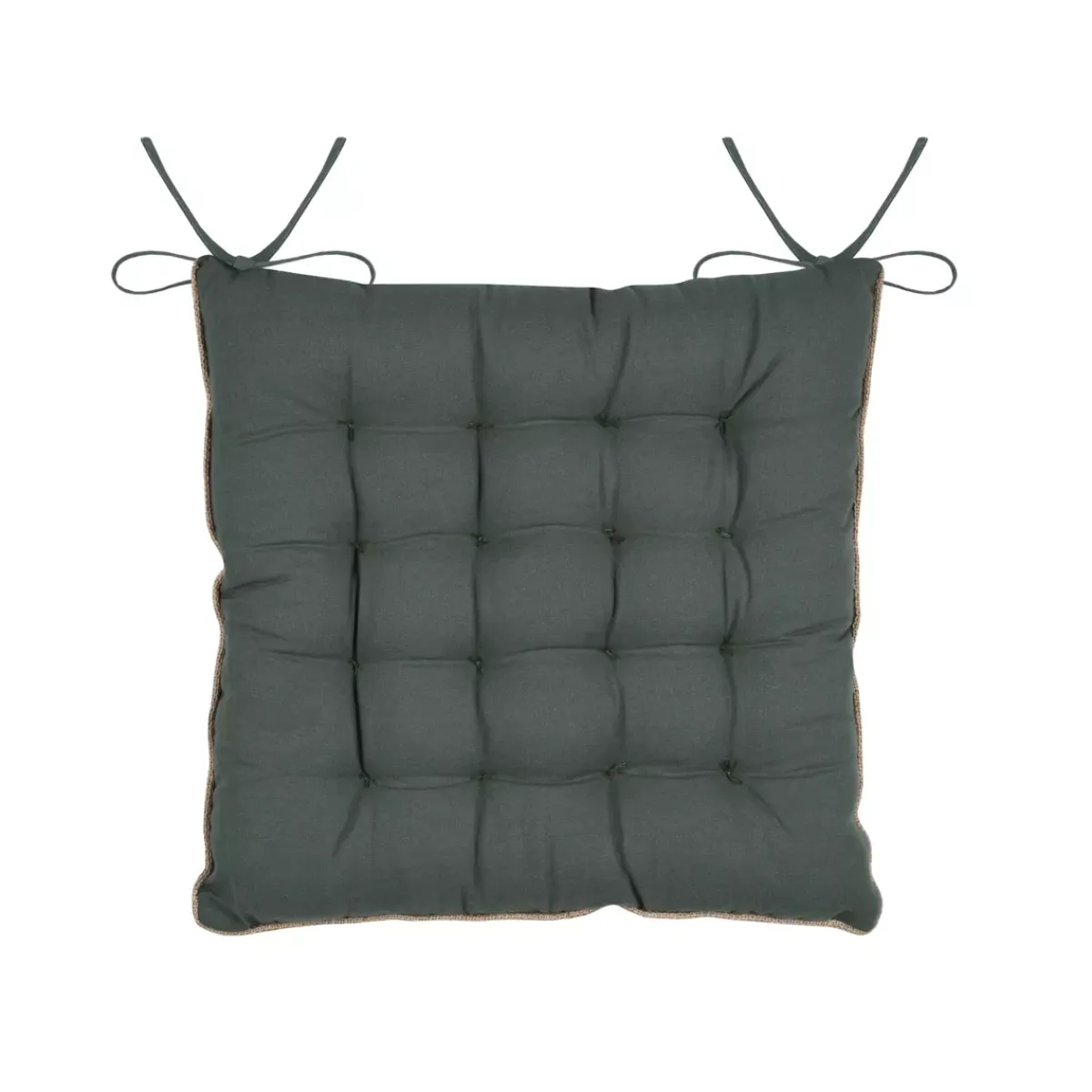 Best Cuscino per sedia quadrato in cotone (38 x 38 cm) Botanys Cuscini Per Sedia