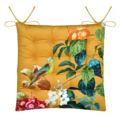New Cuscino per sedia quadrato in cotone (38x38 cm) Emmy Cuscini Per Sedia