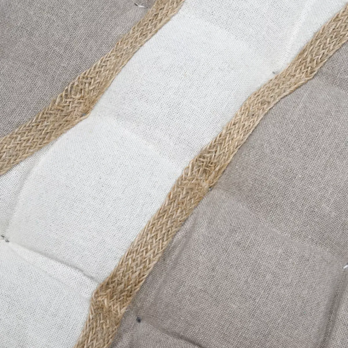 Clearance Cuscino per sedia quadrato in cotone (38 x 38 cm) Blokken Cuscini Per Sedia