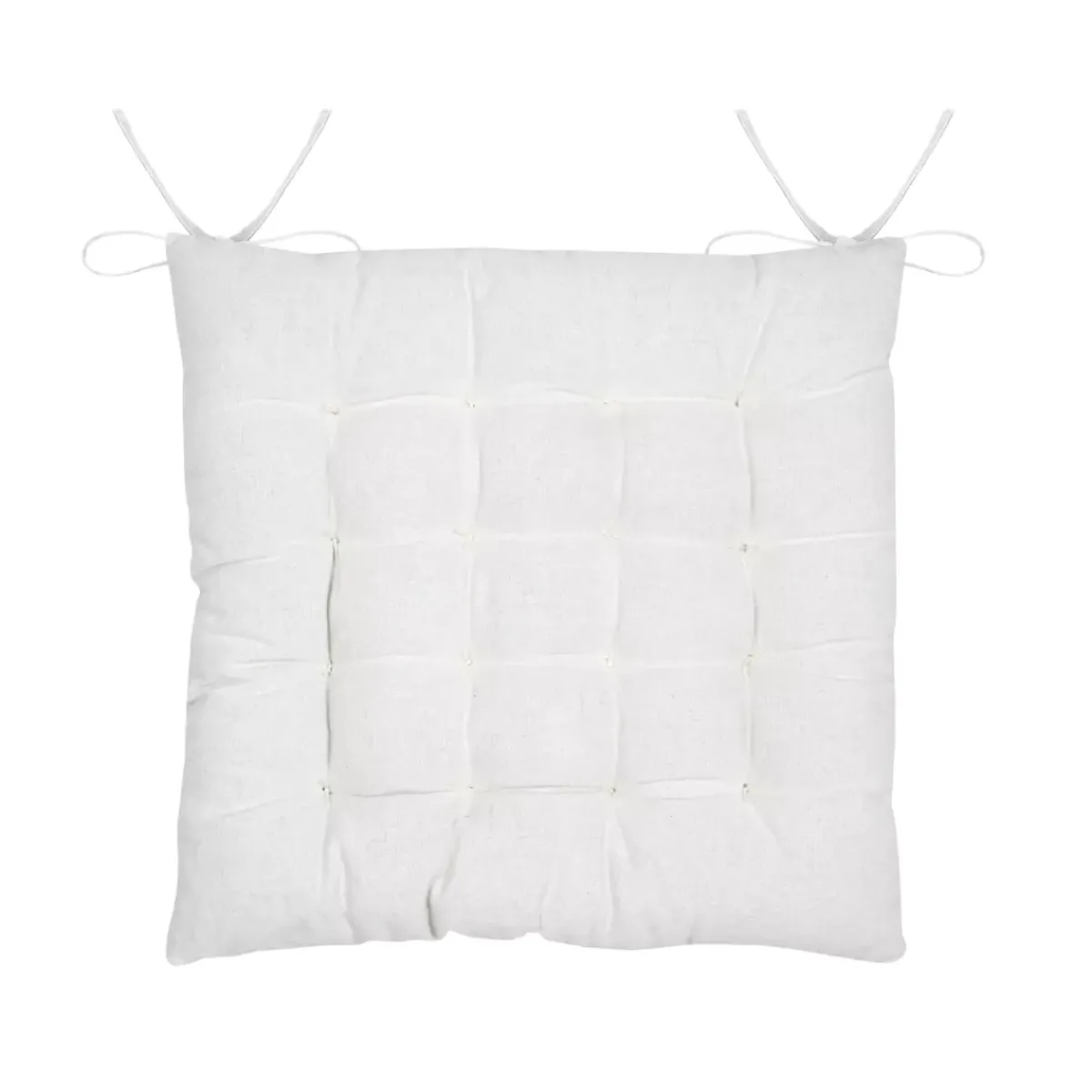 Clearance Cuscino per sedia quadrato in cotone (38 x 38 cm) Blokken Cuscini Per Sedia