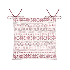New Cuscino per sedia quadrato in cotone (38 x 38 cm) Valgenis Cuscini Per Sedia