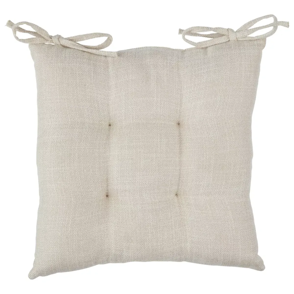 Clearance Cuscino per sedia quadrato (38 x 38 cm) Clem lino Cuscini Per Sedia