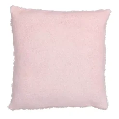 Cuscino quadrato (45 cm) Bouclée Rosa