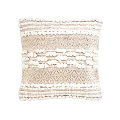 Cuscino quadrato cotone (40 x 40 cm) Blanca Beige