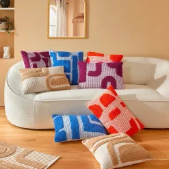 Clearance Cuscino quadrato cotone Poppy Cuscini E Fodere