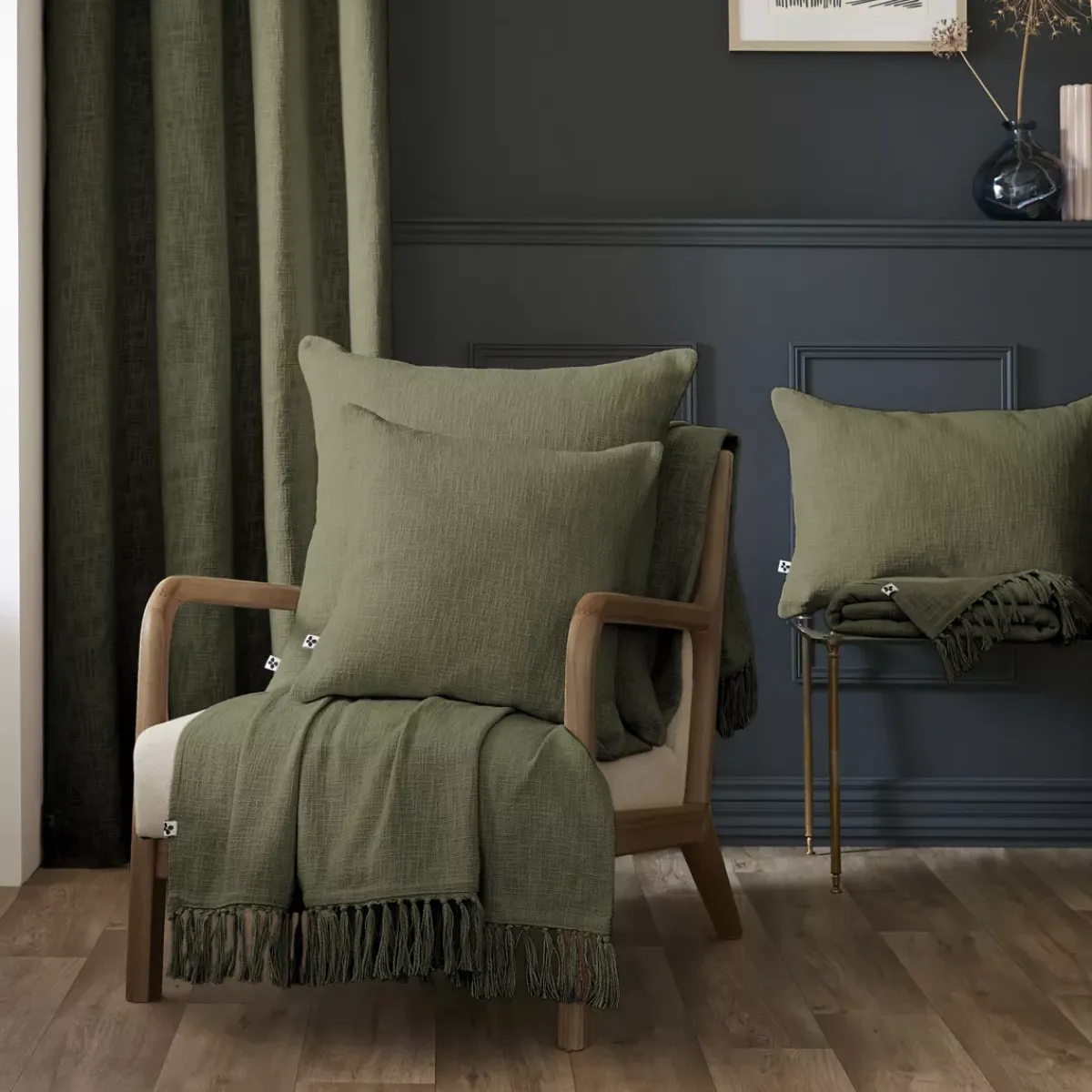 New Cuscino quadrato cotone (45 x 45 cm) Sixtine Cuscini E Fodere