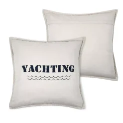 Online Cuscino quadrato di cotone Fregate Cuscini E Fodere
