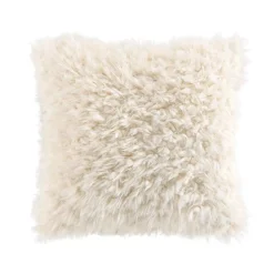 Discount Cuscino quadrato ecopelliccia (45 x 45 cm) Pecora Cuscini E Fodere