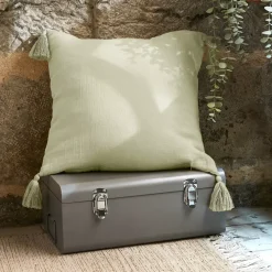 Sale Cuscino quadrato garza di cotone (40 cm) Gaïa Cuscini E Fodere