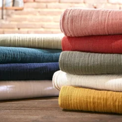 Sale Cuscino quadrato garza di cotone (40 cm) Gaïa Cuscini E Fodere