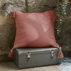 Discount Cuscino quadrato garza di cotone (40 cm) Gaïa Cuscini E Fodere