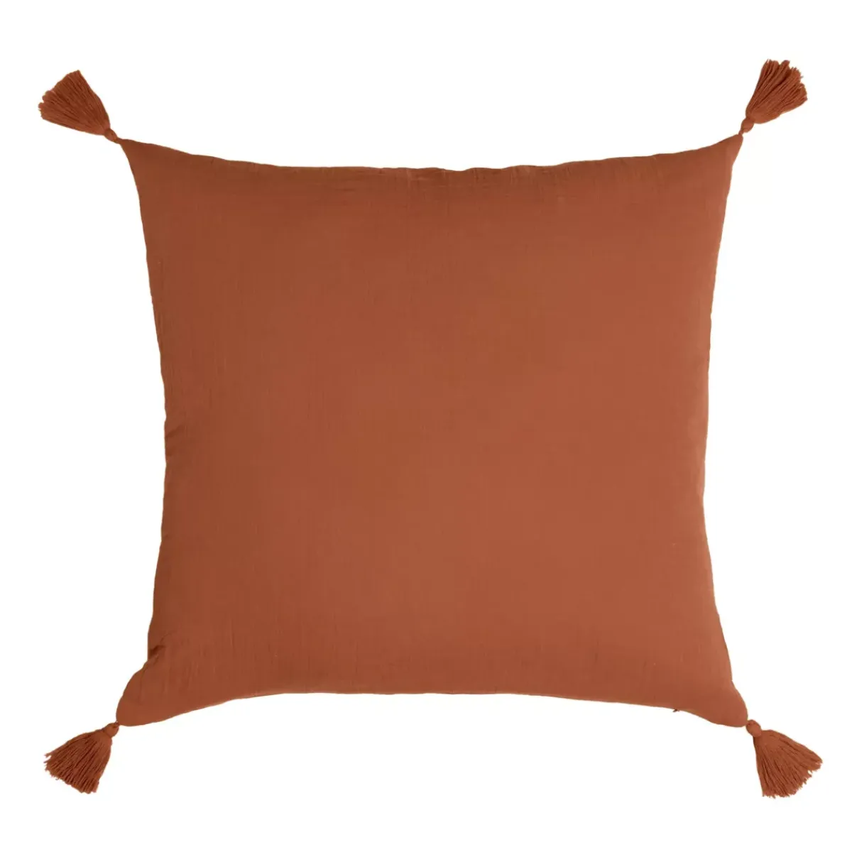 Cuscino quadrato garza di cotone (40 cm) Gaïa Cuscini E Fodere