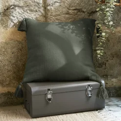 Online Cuscino quadrato garza di cotone (40 cm) Gaïa Cuscini E Fodere