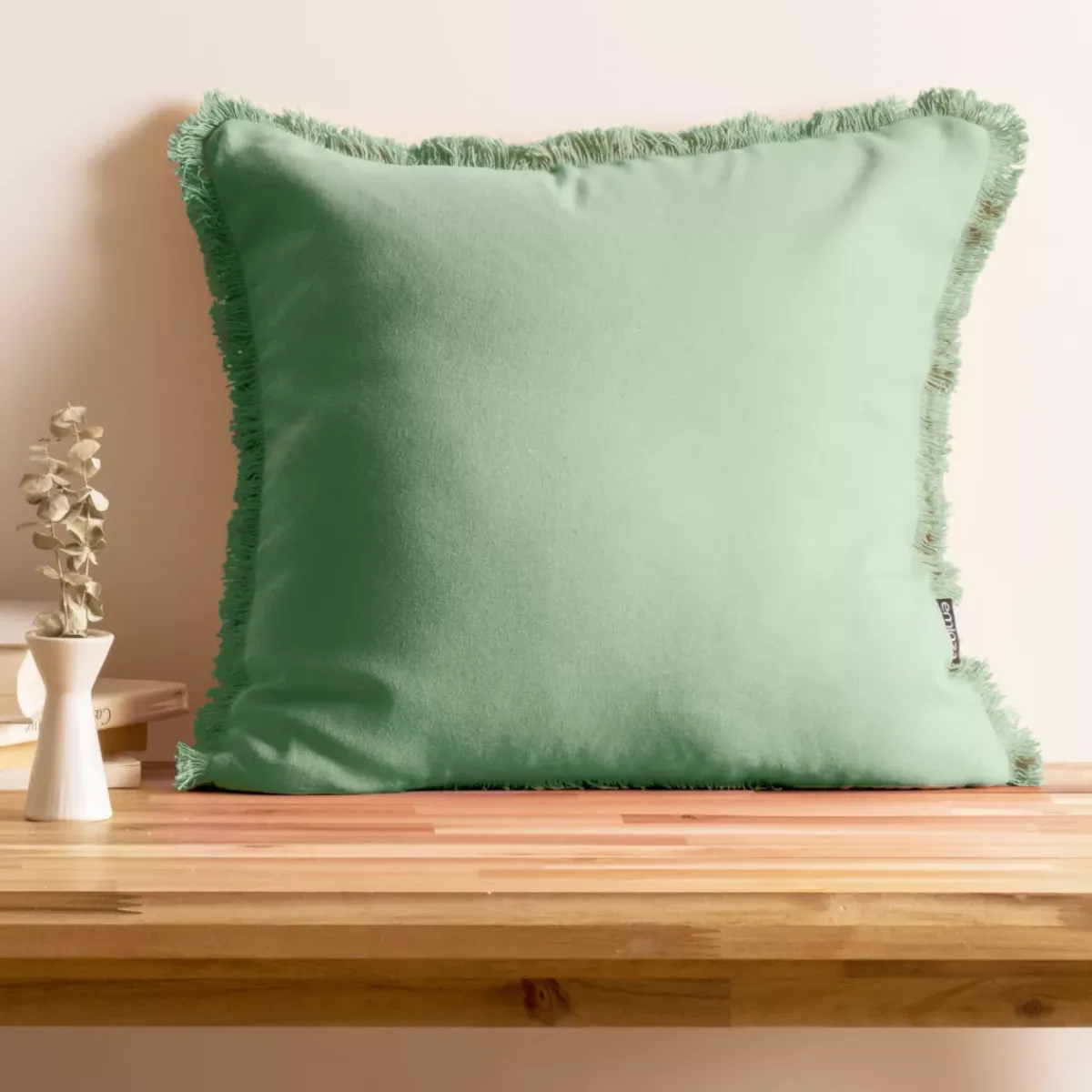 Best Cuscino quadrato in cotone (45 x 45 cm) Pixel frange Cuscini E Fodere