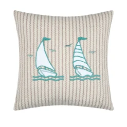 Clearance Cuscino quadrato in cotone Barbados Cuscini E Fodere