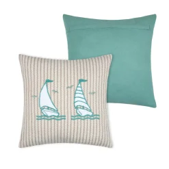 Clearance Cuscino quadrato in cotone Barbados Cuscini E Fodere