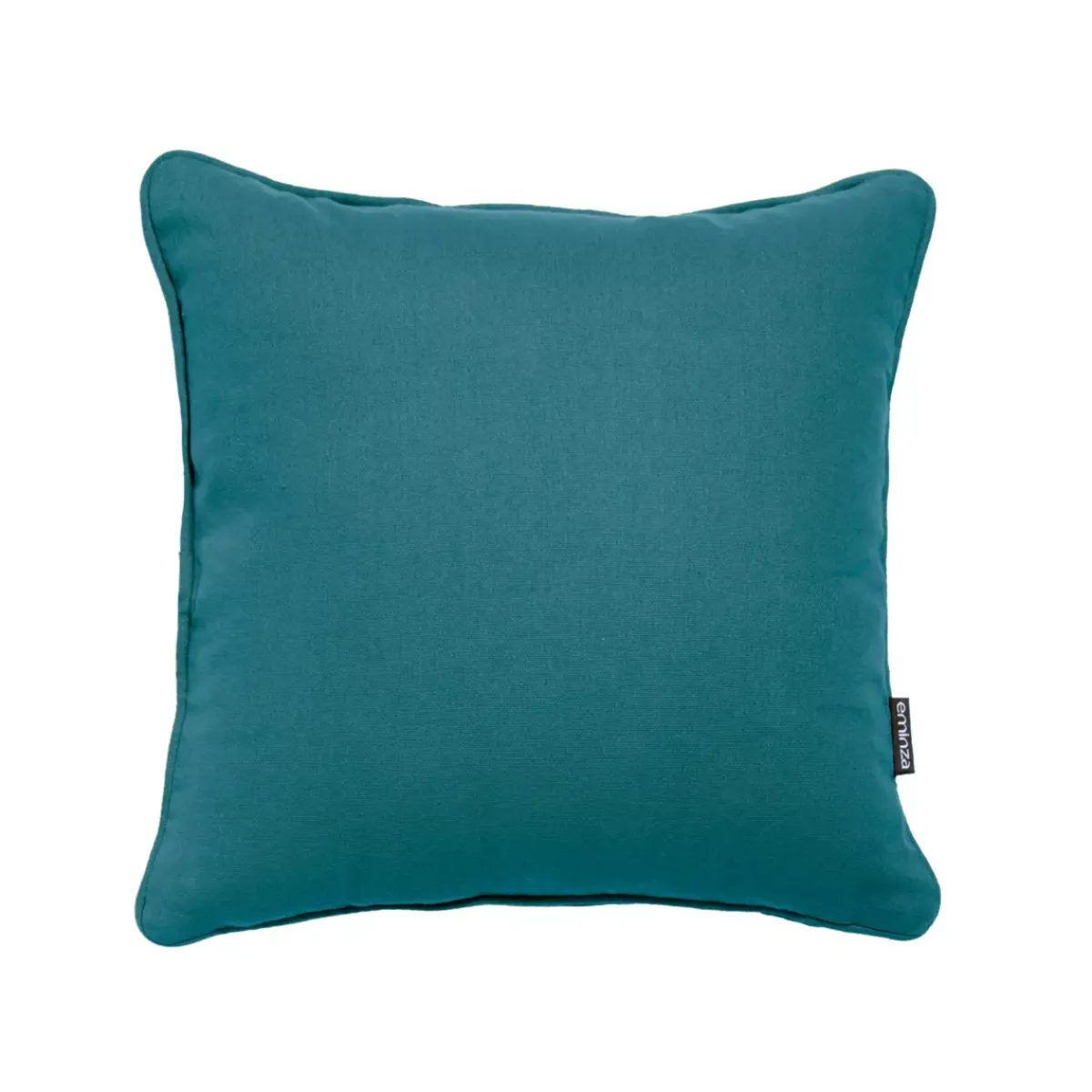 Clearance Cuscino quadrato in cotone (40 x 40 cm) Pixel Blu petrolio Cuscini E Fodere