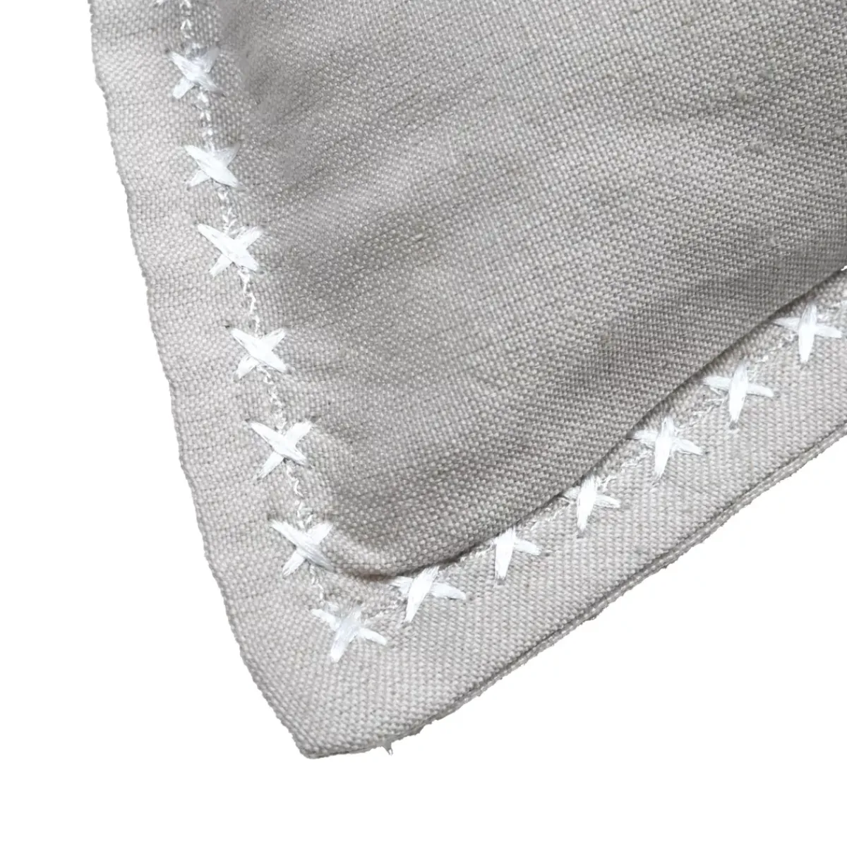 Discount Cuscino quadrato in cotone Joséphine Cuscini E Fodere