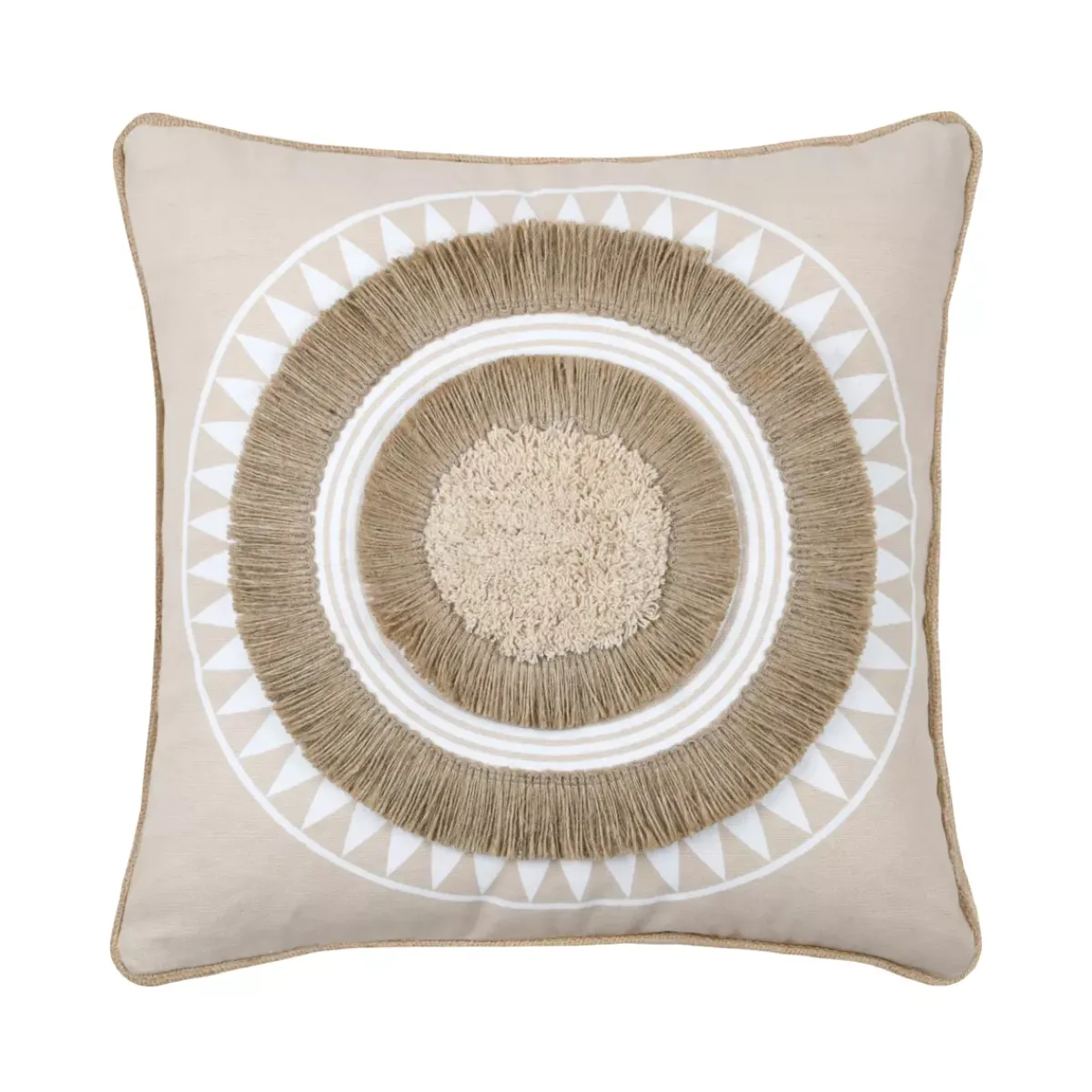 New Cuscino quadrato in cotone (40 x 40 cm) Mekong Cuscini E Fodere