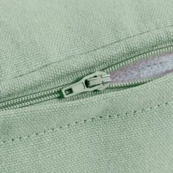 Cuscino quadrato in cotone (60 x 60 cm) Pixel Verde menta