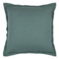 Cuscino quadrato in cotone (45 x 45 cm) Helios Verde