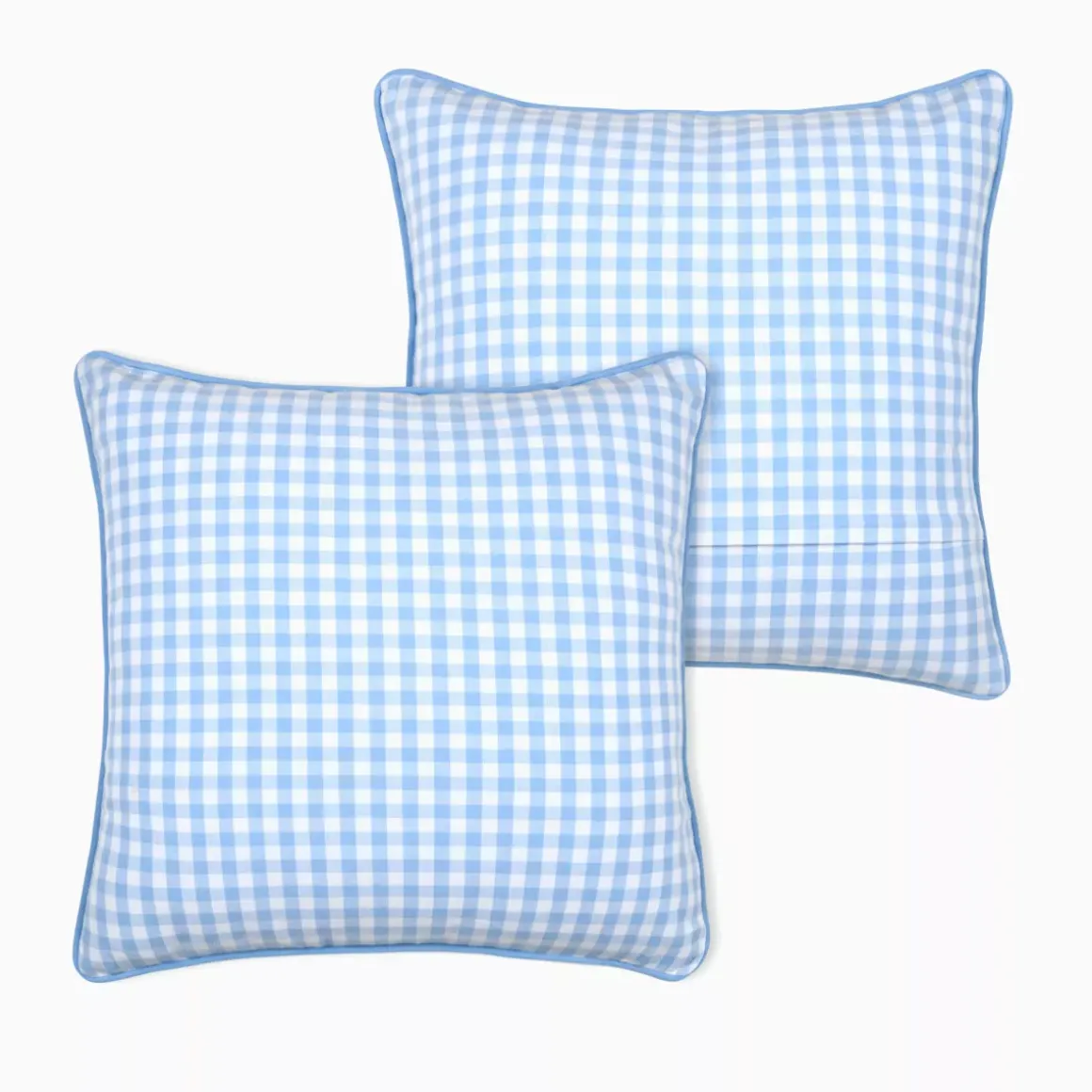 Cuscino quadrato in cotone (45 x 45 cm) Bardot Blu