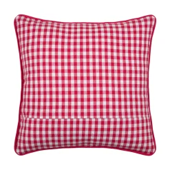 Cuscino quadrato in cotone (45 x 45 cm) Bardot Rosso