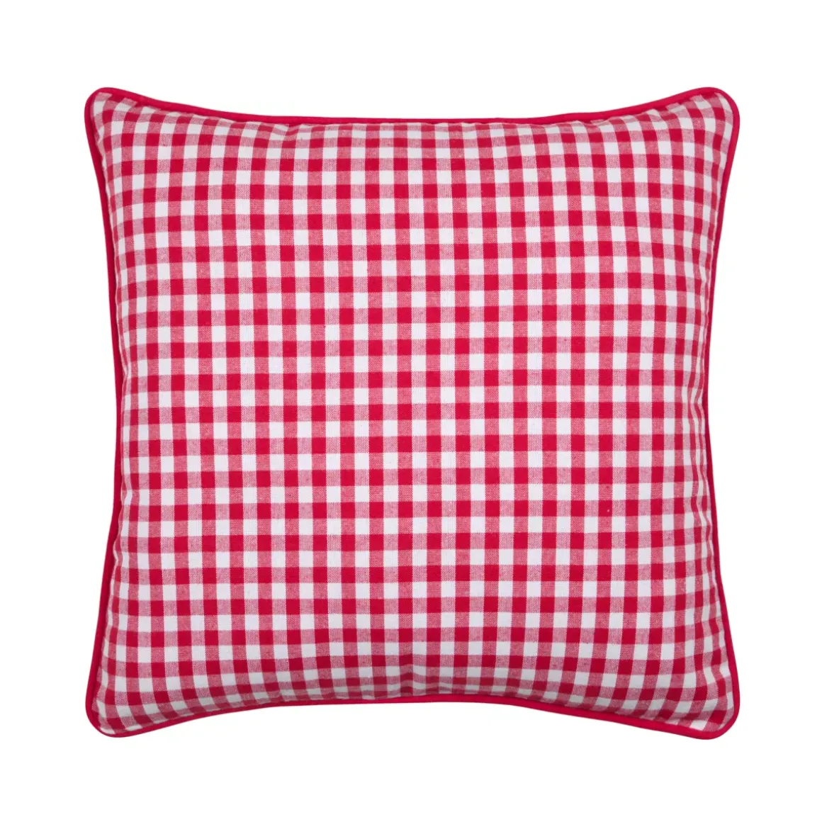 Cuscino quadrato in cotone (45 x 45 cm) Bardot Rosso