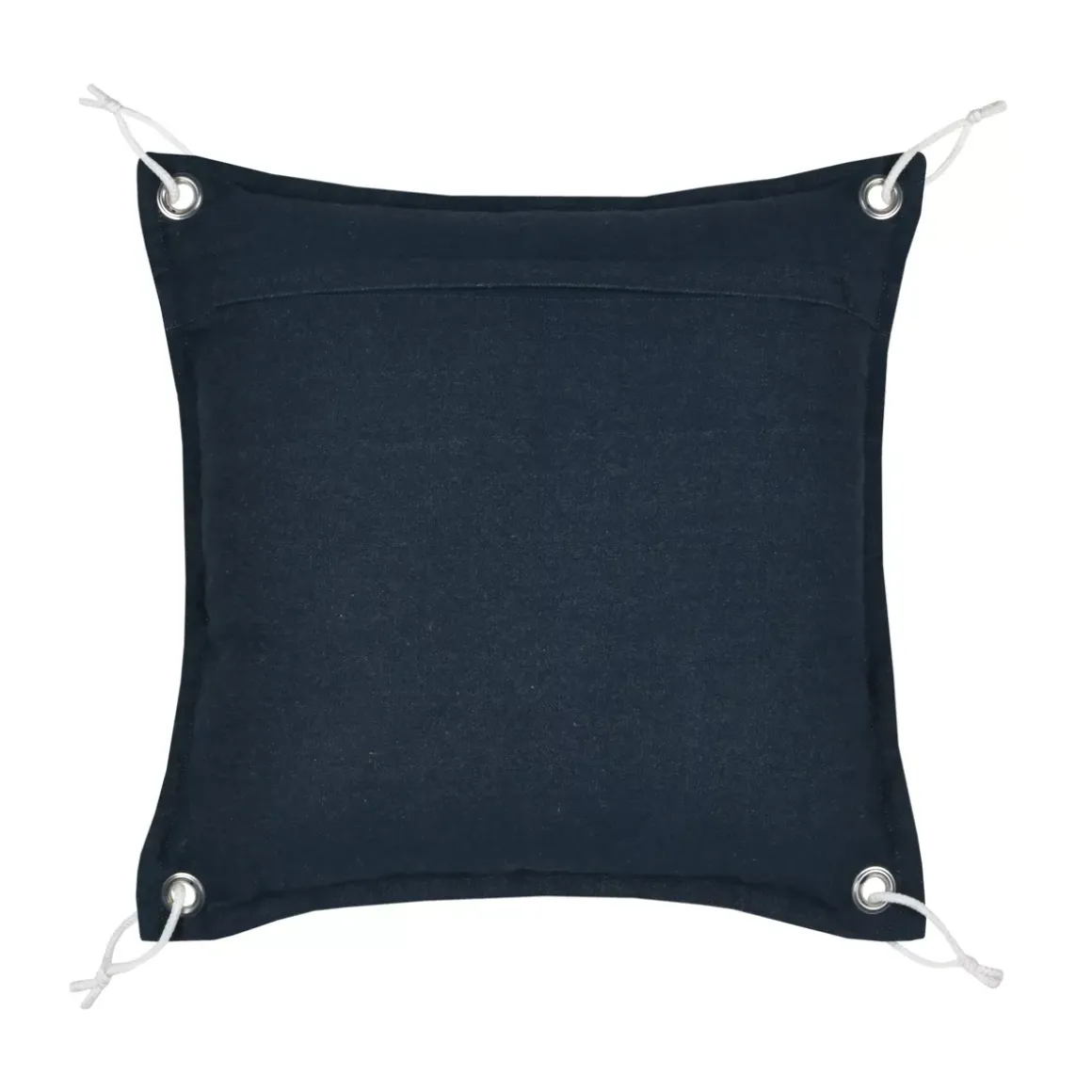 Cuscino quadrato in cotone (45 x 45 cm) Bordemer Bianco