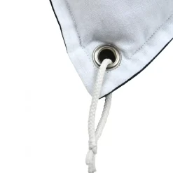 Cuscino quadrato in cotone (45 x 45 cm) Bordemer Bianco
