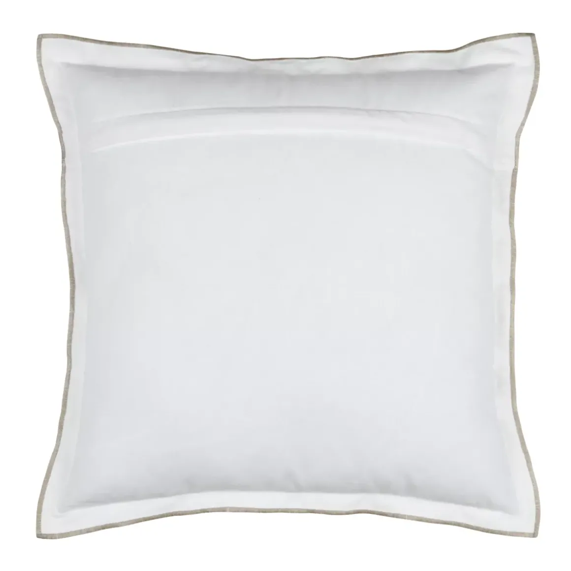 Cuscino quadrato in cotone (45 x 45 cm) Helios Bianco
