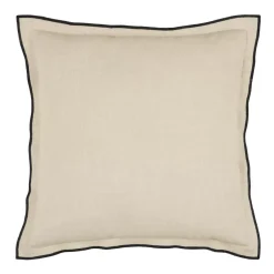 Cuscino quadrato in cotone (45 x 45 cm) Helios Ecru