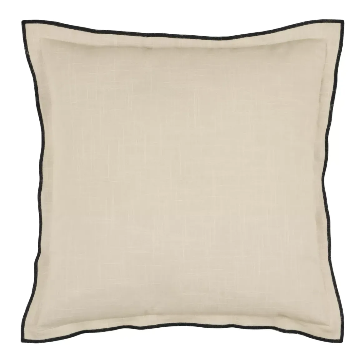 Cuscino quadrato in cotone (45 x 45 cm) Helios Ecru